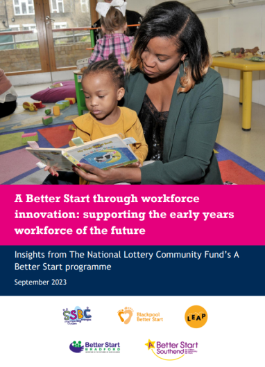 Cover of A Better Start Insight Report on workforce innovation