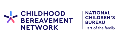 Childhood Bereavement Network NCB family lock-up logo