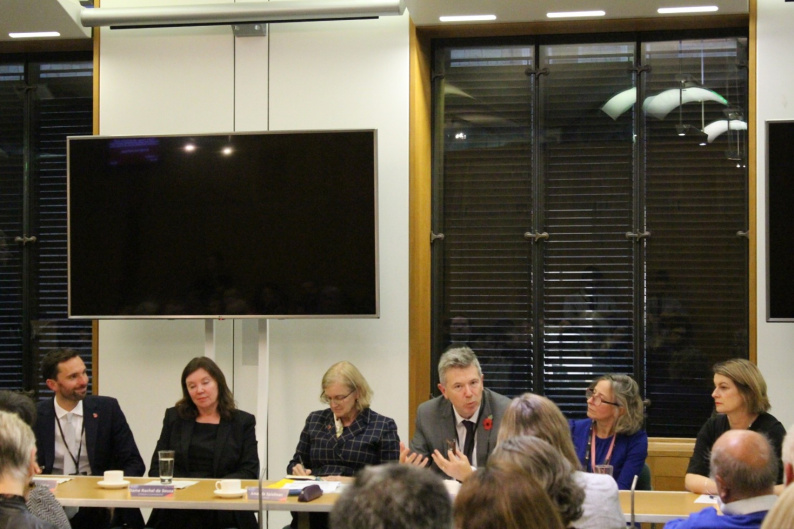 An outstanding panel was assembled at the APPGC event on family help