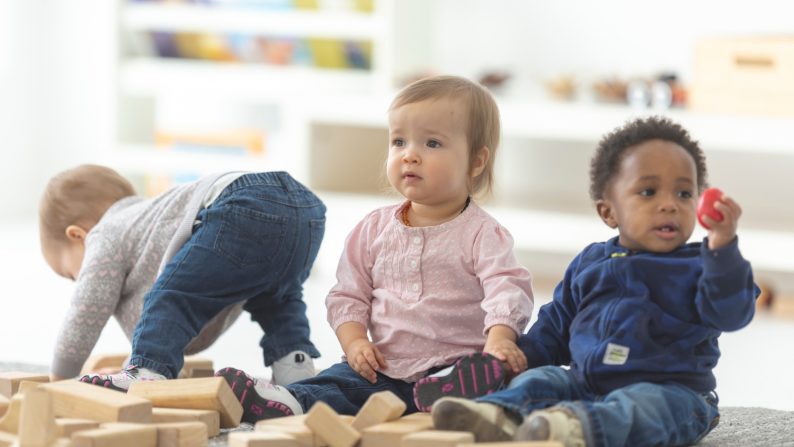 Early Years children playing