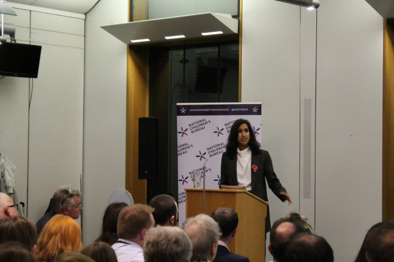 Claire Coutinho MP, Minister for Children, Families and Wellbeing, speaks at the APPGC meeting on family help