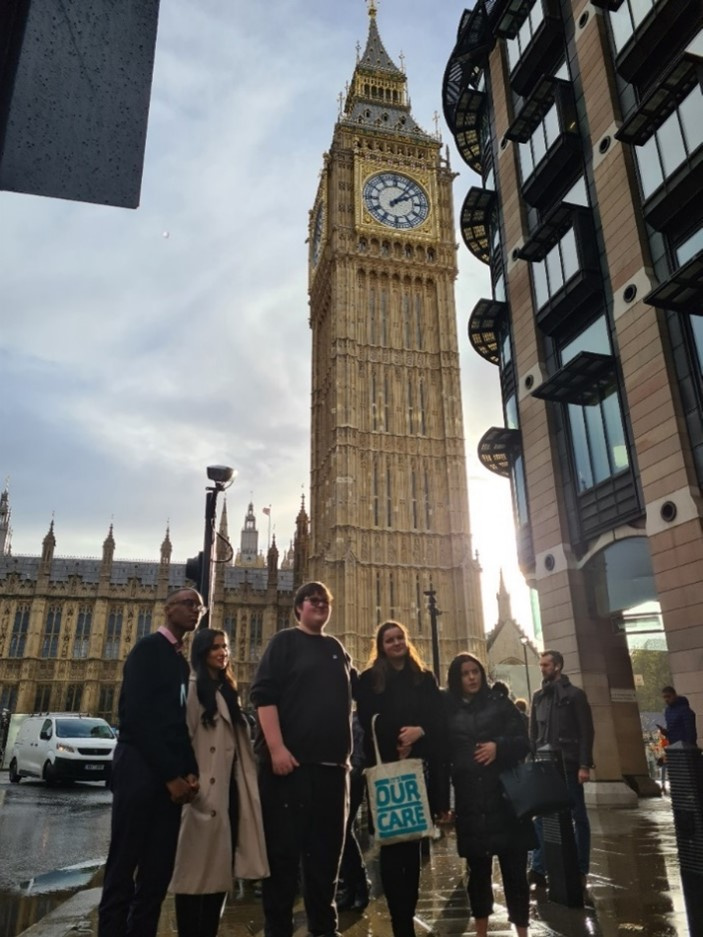 Experts by Experience at the APPGC event in November 2022