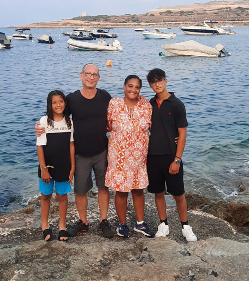 Lauren and family